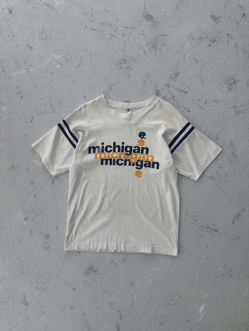 Vintage 80's Michigan Football tee